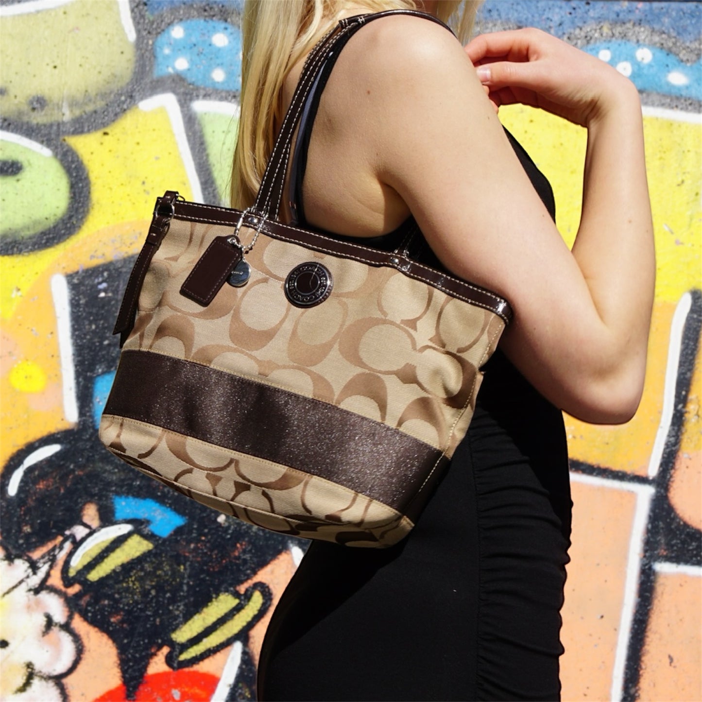 Vintage Coach Tasche