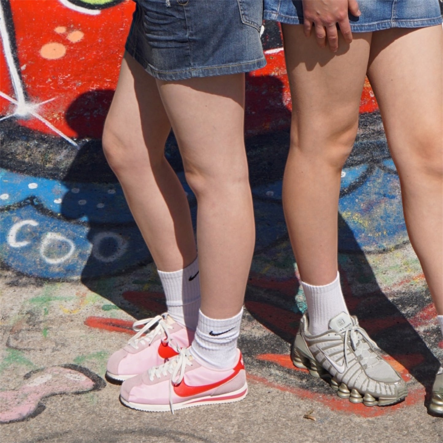 Pinke Nike Cortez Schuhe
