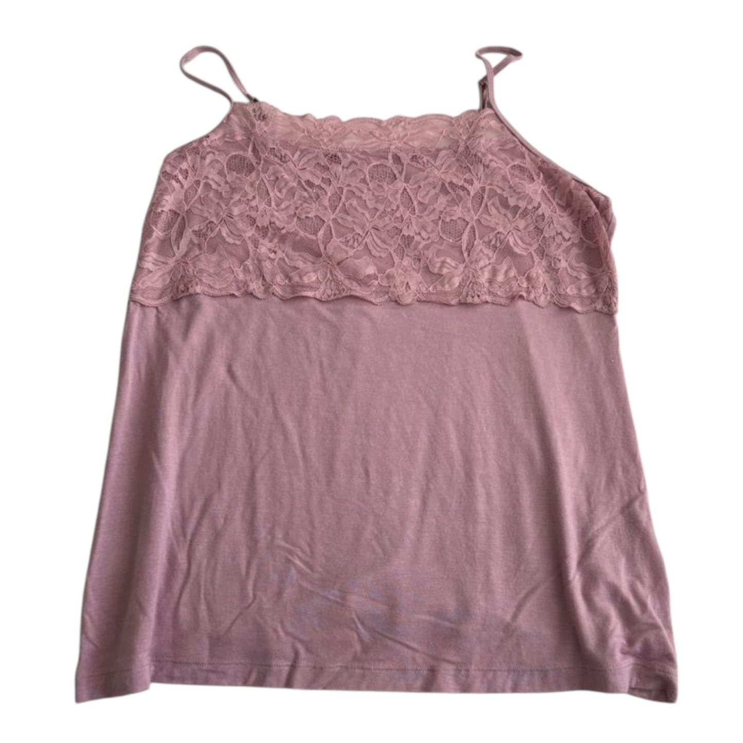 Hellrosa Spitzentop
