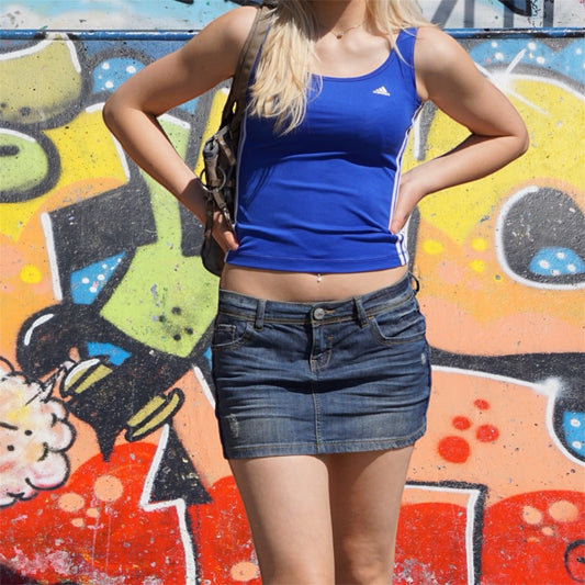 Kurzer Jeans Rock